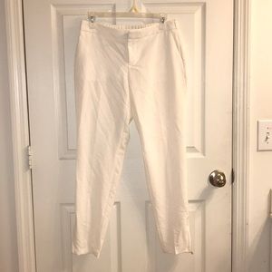 NWT Calvin Klein White Pants